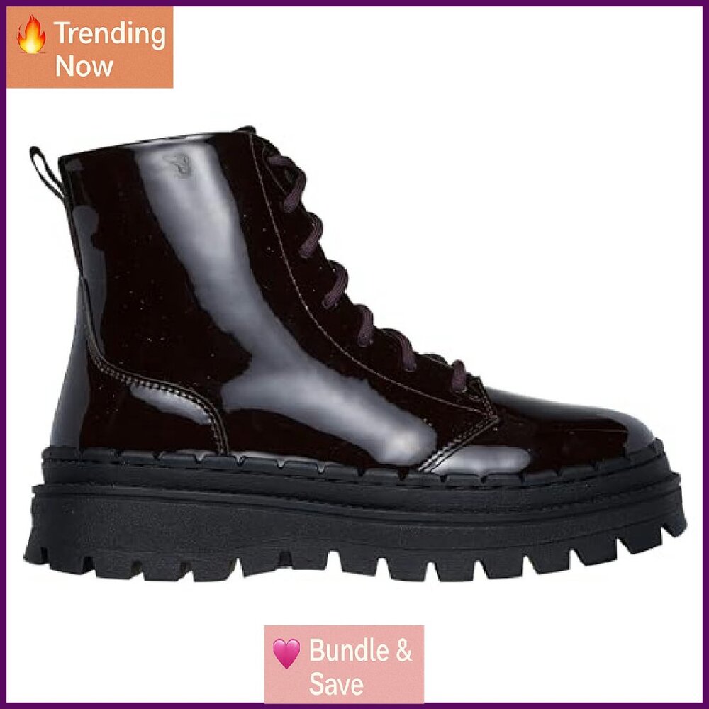 Women's Memory Foam Platform Boots with Faux Fur … - image 5